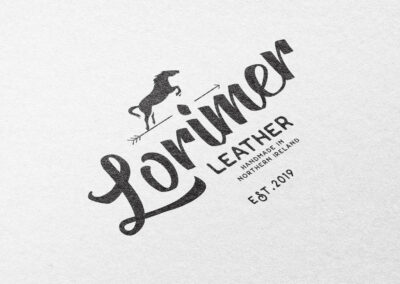 Lorimer Leather – Logo Design