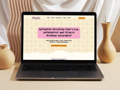 Bloomin Antenatal Website – www.bloomin-education.com